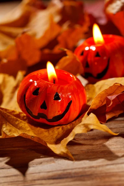 Halloween pumpor — Stockfoto