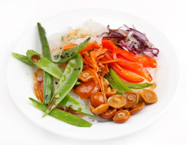 野菜と米麺 — ストック写真
