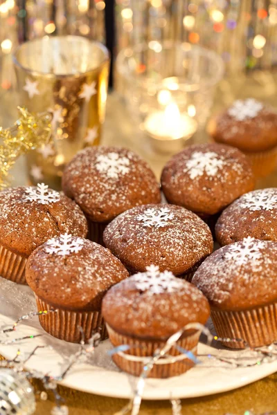 Muffins de Navidad —  Fotos de Stock