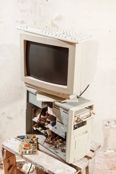 Starý počítač — Stock fotografie