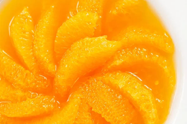 Pomarańczowy deser — Zdjęcie stockowe