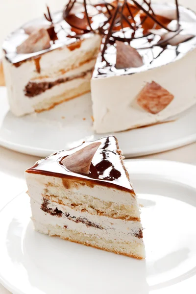 stock image Cake with chocolate