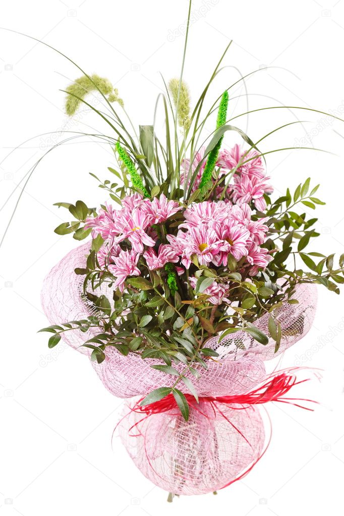 Beautiful bouquet of chrysanthemum