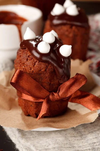 Prăjituri cu ciocolată — Fotografie, imagine de stoc