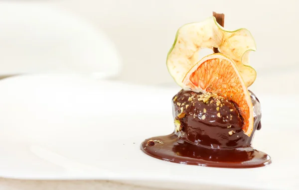 Muffin met chocolade en specerijen — Stockfoto