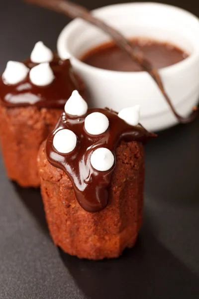 Pasteles de chocolate — Foto de Stock
