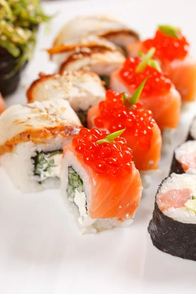 Sushi on the plate — Stock Photo, Image