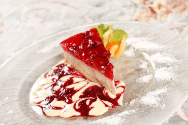 vişneli cheesecake