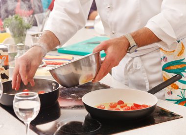 Chef iş başında