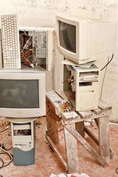 Eski Bilgisayar — Stok fotoğraf