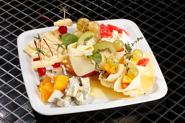 Prato de queijo — Fotografia de Stock