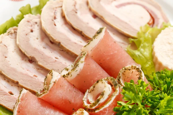 Appetizer from meat — Stock Photo, Image
