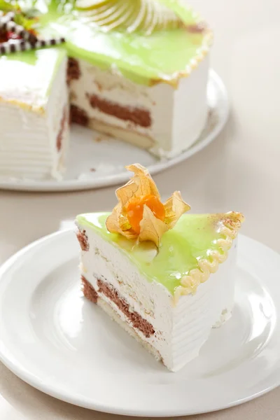 Tårta med pistasch — Stockfoto