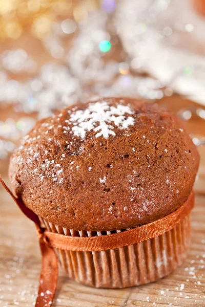 Schokoladen-Cupcakes — Stockfoto