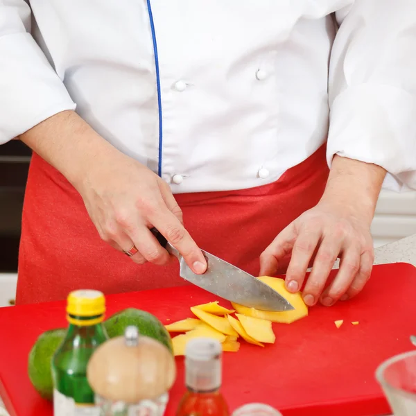 Chef at work — Stock Photo, Image