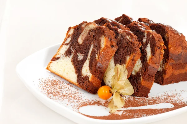 Çikolatalı pasta — Stok fotoğraf