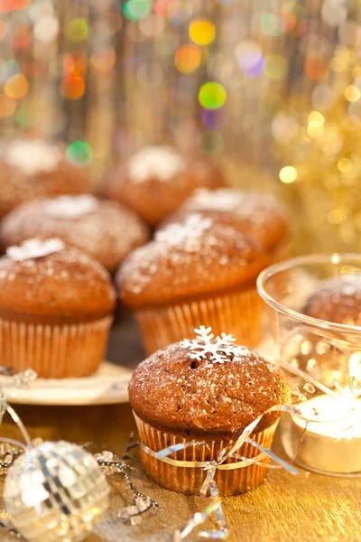 Muffins de Navidad — Foto de Stock