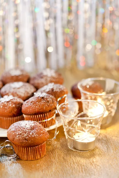 Karácsonyi Muffin — Stock Fotó