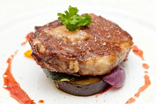 Leckeres Steak — Stockfoto