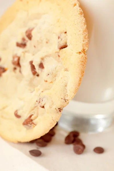 stock image Milk with cookie