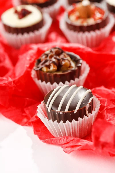 Čokoládové cukrovinky — Stock fotografie