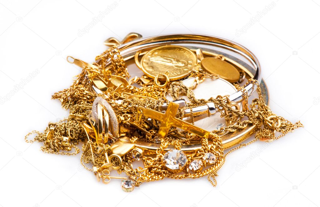 Scrap Gold — Stock Photo © fotovincek 8893828