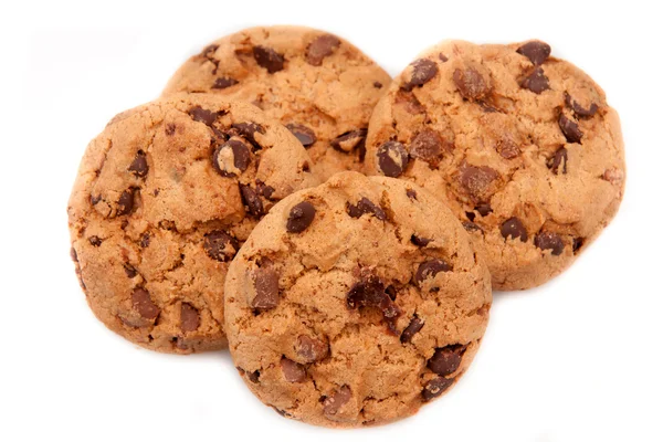 Csokoládé chips cookies — Stock Fotó