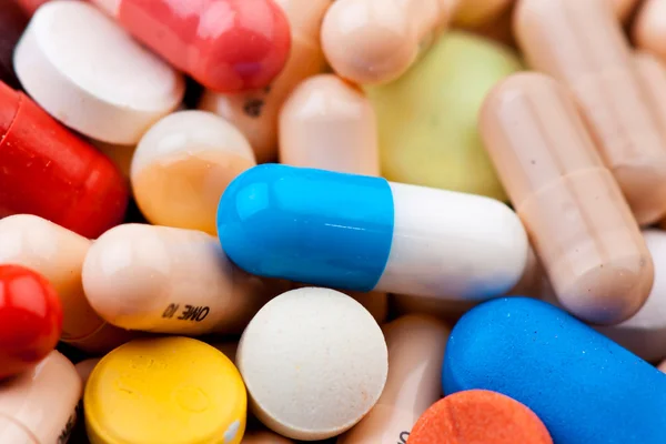 Orvostudomány gyógyszer tabletta tabletták — Stock Fotó