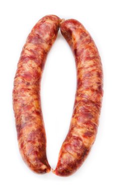 Raw pork sausage clipart