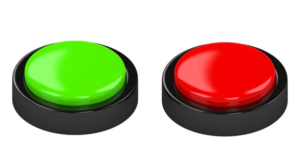 El botón de color —  Fotos de Stock