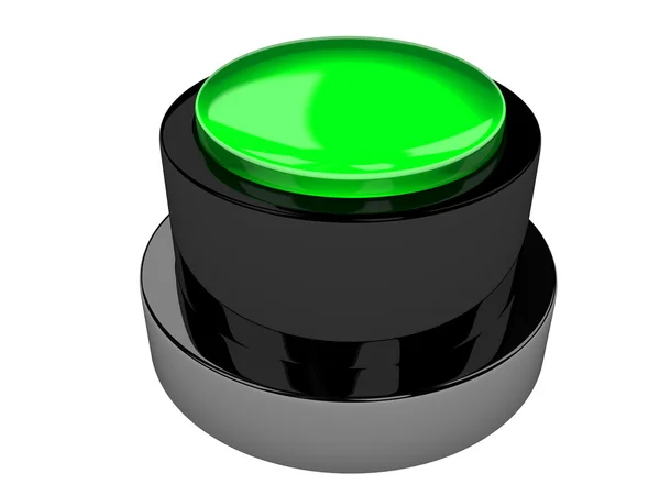 Der grüne Knopf — Stockfoto