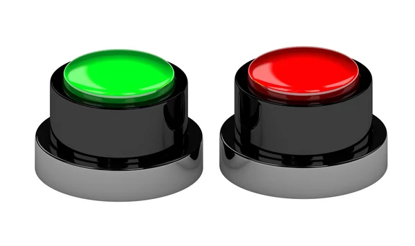 El botón de color — Foto de Stock