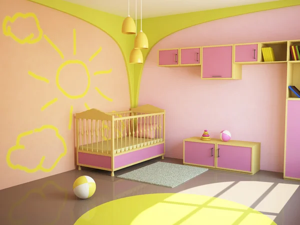 Rum för barn — Stockfoto