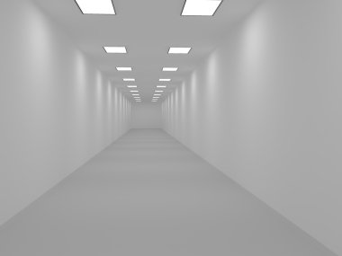 Long corridor clipart