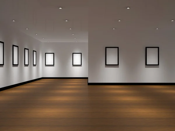 Большая галерея — стоковое фото