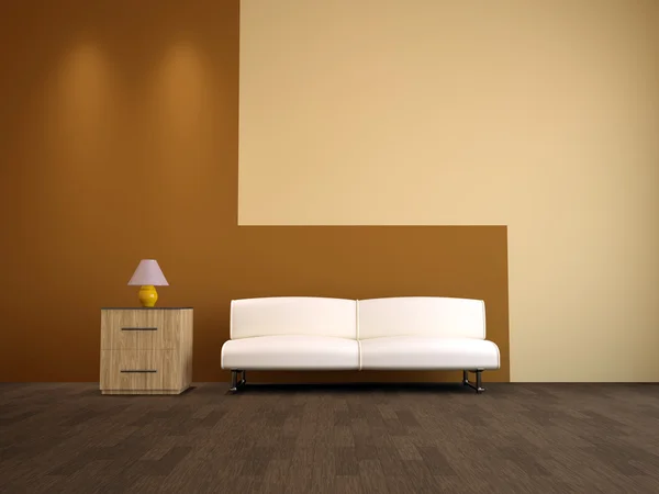 Interior minimalista — Fotografia de Stock