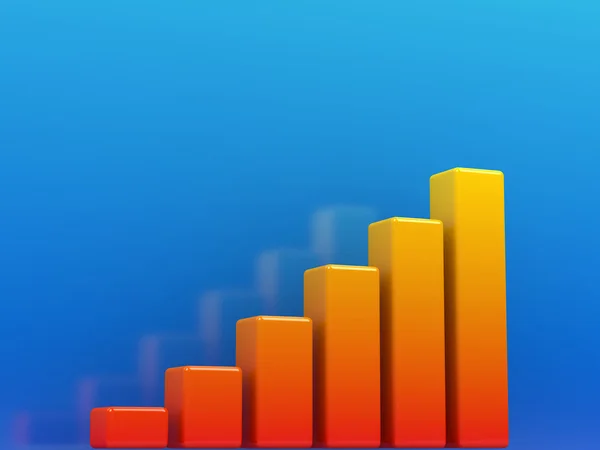 Világos grafikon — Stock Fotó