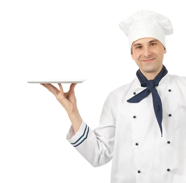 Professionele chef-kok man — Stockfoto