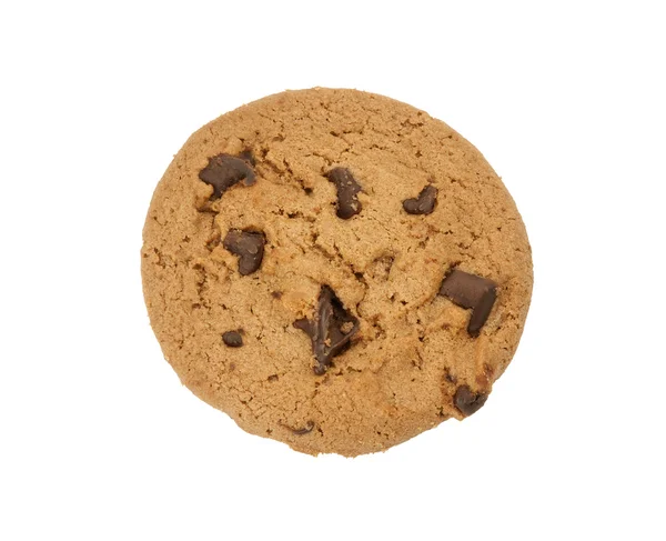 孤立的巧克力饼干 — 图库照片
