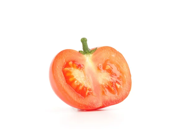 La moitié de la tomate — Photo