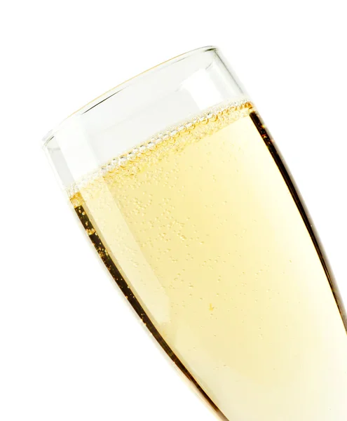 Шампанское в бокале — стоковое фото
