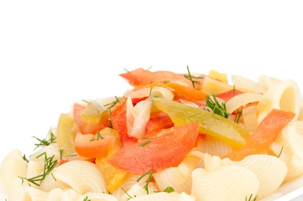 Pasta with a vegetables — Stock Photo, Image