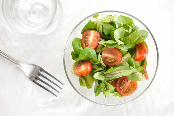 Здоровий вегетаріанські салат — стокове фото