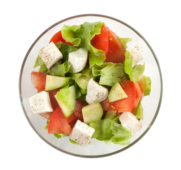 Здоровый вегетарианский салат — стоковое фото