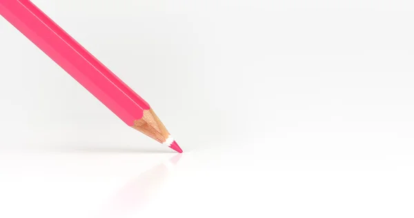 핑크 연필 — 스톡 사진