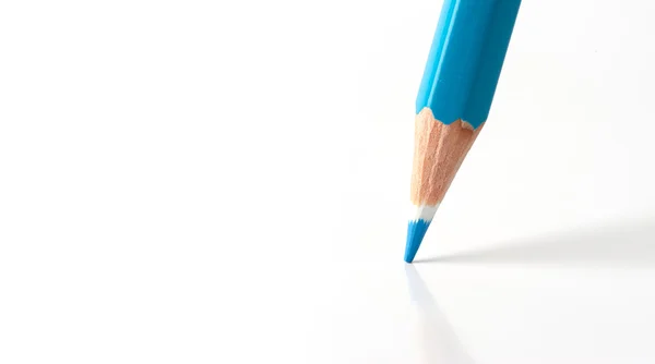 Blauer Bleistift — Stockfoto