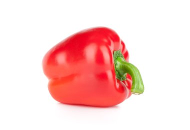 Red sweet pepper clipart