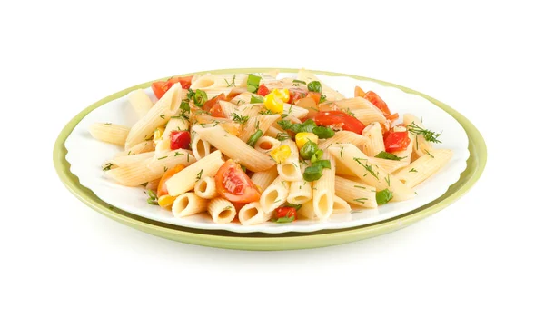 Italiensk pasta med grönsaker — Stockfoto