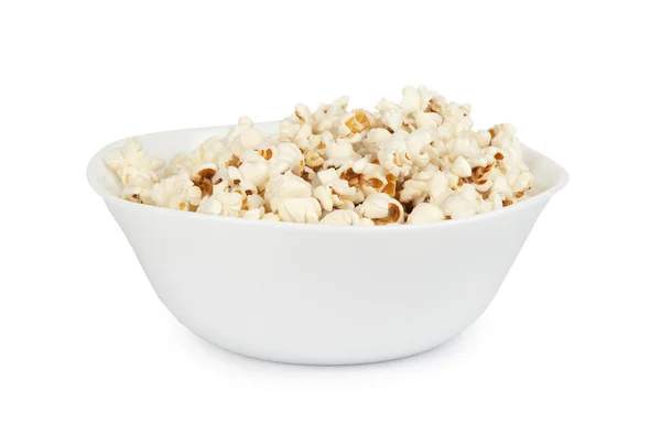 Popcorn w misce — Zdjęcie stockowe