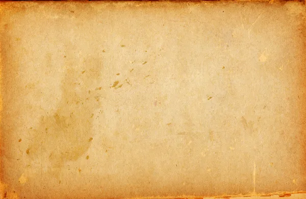 Sararmış eski hasarlı kağıt — Stok fotoğraf